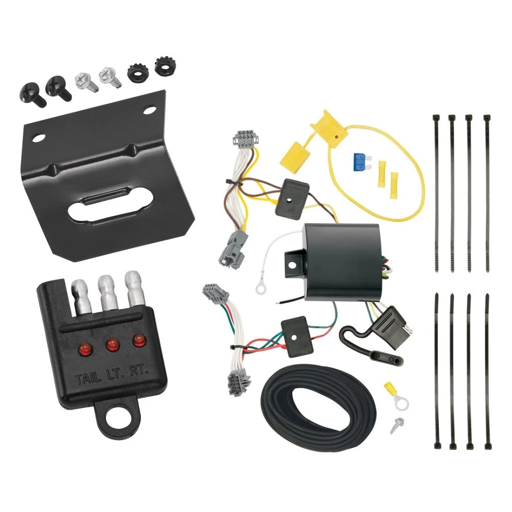 Plug and Play T-One Wiring Harness Connector 4-Flat Mounting Bracket4-Flat Car End Tester w/ LED Display 118659 118144 20114 Tekonsha Trailer Wiring and Bracket Light Tester 17-22 Chevrolet Trax LS 13-16 Trax Plug Play 4-Flat Harness 13 14 15 16 17 18 19 Trailer Wiring and Bracket w/ Light Tester For 17-22 Chevrolet Trax LS 13-16 Trax Plug & Play 4-Flat Harness