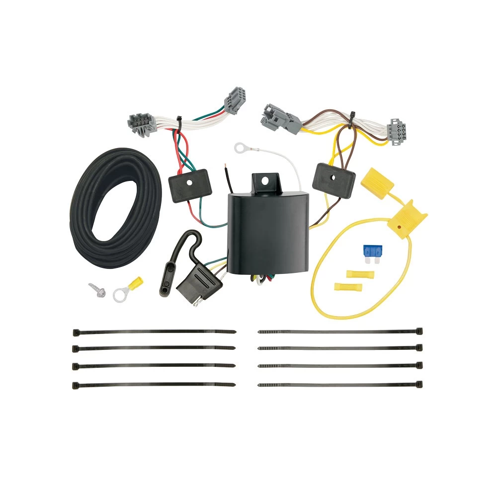 Trailer Wiring Harness Kit For 13-16 Chevy Trax 17-22 w/o LED Taillights