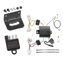 Trailer Wiring and Bracket w/ Light Tester For 15-26 Nissan Murano Plug & Play 4-Flat Harness