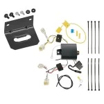 Trailer Wiring and Bracket For 11-19 Hyundai Sonata Hybrid 4-Flat Harness Plug Play
