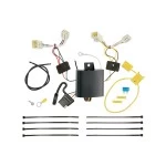 Trailer Wiring and Bracket For 11-19 Hyundai Sonata Hybrid 4-Flat Harness Plug Play