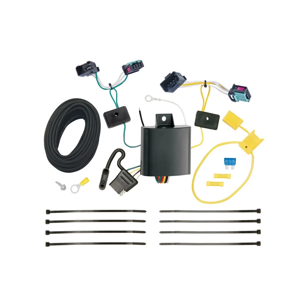 118667 85343 20506 7012A Tekonsha Trailer Hitch 7 Way RV Wiring Kit 05-10 Volkswagen Jetta Sedan Plug Prong Pin Brake Control Ready 05 06 07 08 09 10 2005 2006 2007 2008 2009 2010 Trailer Hitch 7 Way RV Wiring Kit For 05-10 Volkswagen Jetta Sedan Plug Prong Pin Brake Control Ready