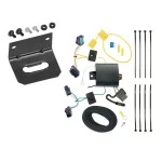 Trailer Wiring and Bracket For 2005 VW Jetta Sedan 4-Flat Harness Plug Play