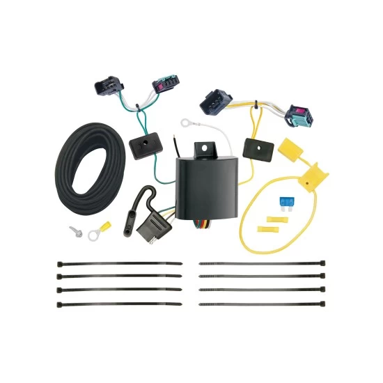 118667 85343 20506 7012A Tekonsha Trailer Hitch 7 Way RV Wiring Kit 05-10 Volkswagen Jetta Sedan Plug Prong Pin Brake Control Ready 05 06 07 08 09 10 2005 2006 2007 2008 2009 2010 Trailer Hitch 7 Way RV Wiring Kit For 05-10 Volkswagen Jetta Sedan Plug Prong Pin Brake Control Ready