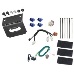 Trailer Wiring and Bracket For 13-20 Nissan Pathfinder 14-20 INFINITI QX60 Plug & Play 4-Flat Harness