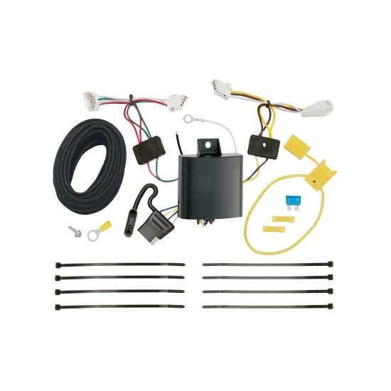 Trailer Tow Hitch For 14-24 INFINITI Q50 Complete Package w/ Wiring Draw Bar and 2" Ball