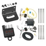 Trailer Wiring and Bracket w/ Light Tester For 16-22 Honda HR-V Plug & Play 4-Flat Harness
