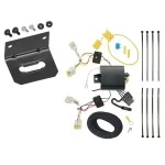 Trailer Wiring and Bracket For 2016 Hyundai Elantra Sedan Limited 4-Flat Harness Plug Play