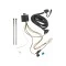 Trailer Tow Hitch For 16-22 Honda Pilot All Models Complete Package w/ Wiring and 1-7/8" Ball