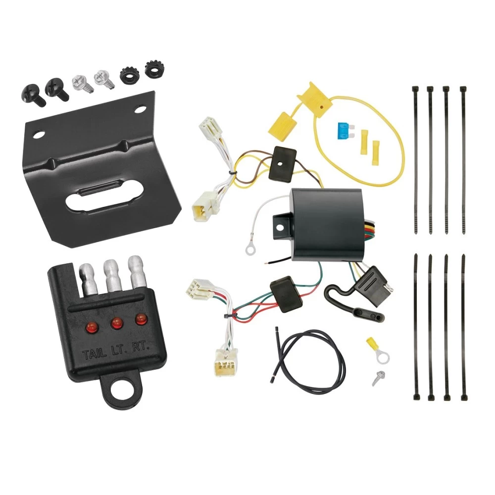 Plug and Play T-One Wiring Harness Connector 4-Flat Mounting Bracket4-Flat Car End Tester w/ LED Display 118680 118144 20114 Tekonsha Trailer Wiring and Bracket Light Tester 12-20 Toyota Prius C All Styles Plug Play 4-Flat Harness 12 13 14 15 16 17 18 19 Trailer Wiring and Bracket w/ Light Tester For 12-20 Toyota Prius C All Styles Plug & Play 4-Flat Harness