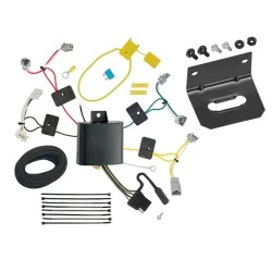 Trailer Wiring and Bracket For 16-17 Honda Accord Sedan Except Hybrid 4-Flat Harness Plug Play