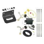 Trailer Wiring and Bracket For 13-20 Hyundai Elantra GT 17-20 Sedan Except Limited 4-Flat Harness Plug Play