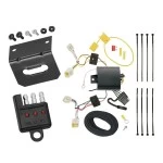 Trailer Wiring and Bracket w/ Light Tester For 13-20 Hyundai Elantra GT 17-20 Sedan Except Limited 4-Flat Harness Plug Play