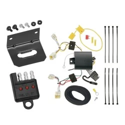 Trailer Wiring and Bracket w/ Light Tester For 13-20 Hyundai Elantra GT 17-20 Sedan Except Limited 4-Flat Harness Plug Play