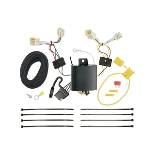 Trailer Wiring and Bracket w/ Light Tester For 13-20 Hyundai Elantra GT 17-20 Sedan Except Limited 4-Flat Harness Plug Play