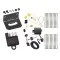 Trailer Wiring and Bracket w/ Light Tester For 16-22 FIAT 500X All Styles 4-Flat Harness Plug Play