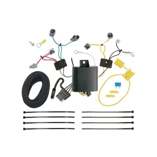 Trailer Wiring and Bracket w/ Light Tester For 16-17 Honda Accord Coupe 4-Flat Harness Plug Play