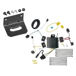Trailer Wiring and Bracket For 16-19 Acura TLX All Styles 4-Flat Harness Plug Play