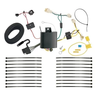 Trailer Wiring and Bracket w/ Light Tester For 16-18 Toyota Prius Plug & Play 4-Flat Harness