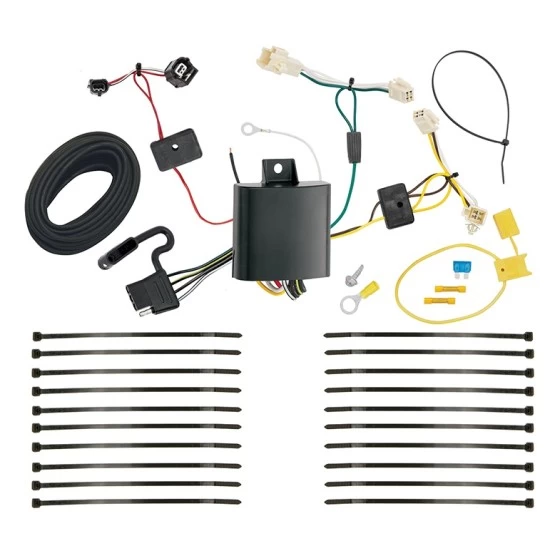 Trailer Hitch Wiring Harness Kit For 16-18 Toyota Prius Plug & Play