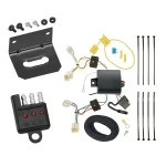 Trailer Wiring and Bracket w/ Light Tester For 17-21 Hyundai Elantra 4 Dr. Limited Models Plug & Play 4-Flat Harness