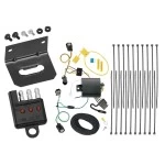 Plug and Play T-One Wiring Harness Connector 4-Flat Mounting Bracket4-Flat Car End Tester w/ LED Display 118712 118144 20114 Tekonsha Trailer Wiring and Bracket Light Tester 17-20 Chrysler Pacifica Limited Touring L Plus Plug Play 4-Flat Harness 17 18 19 Trailer Wiring and Bracket w/ Light Tester For 17-20 Chrysler Pacifica Limited Touring L Plus Plug & Play 4-Flat Harness