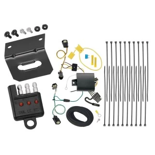 Plug and Play T-One Wiring Harness Connector 4-Flat Mounting Bracket4-Flat Car End Tester w/ LED Display 118712 118144 20114 Tekonsha Trailer Wiring and Bracket Light Tester 17-20 Chrysler Pacifica Limited Touring L Plus Plug Play 4-Flat Harness 17 18 19 Trailer Wiring and Bracket w/ Light Tester For 17-20 Chrysler Pacifica Limited Touring L Plus Plug & Play 4-Flat Harness