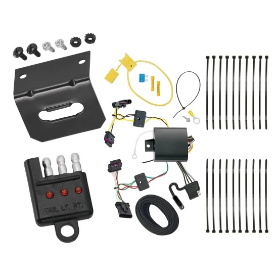 Plug and Play T-One Wiring Harness Connector 4-Flat Mounting Bracket4-Flat Car End Tester w/ LED Display 118713 118144 20114 Tekonsha Trailer Wiring and Bracket Light Tester 16-22 BMW 320i 2016 328d 328i 330e 330i 340i xDrive Plug Play 4-Flat Harness 16 1 Trailer Wiring and Bracket w/ Light Tester For 16-22 BMW 320i 2016 328d 328i 330e 330i 340i xDrive Plug & Play 4-Flat Harness