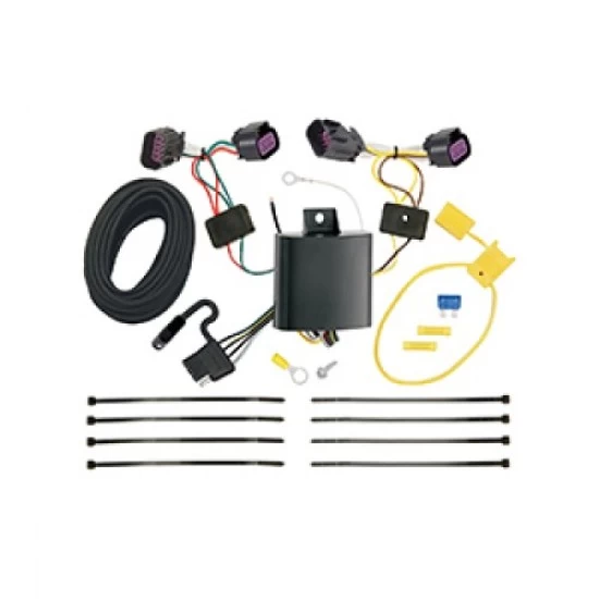 Trailer Wiring and Bracket For 15-22 Ram ProMaster City Plug & Play 4-Flat Harness