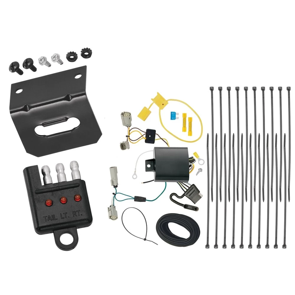Plug and Play T-One Wiring Harness Connector 4-Flat Mounting Bracket4-Flat Car End Tester w/ LED Display 118722 118144 20114 Tekonsha Trailer Wiring and Bracket Light Tester 15-23 Transit-350 ( Dually Models ONLY ) Plug Play 4-Flat Harness 15 16 17 18 19 Trailer Wiring and Bracket w/ Light Tester For 15-24 Ford Transit-350 ( Dually Models ONLY ) Plug & Play 4-Flat Harness