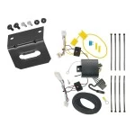 Trailer Wiring and Bracket For 2016 Honda Civic Coupe 4-Flat Harness Plug Play