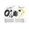 Trailer Tow Hitch For 2016 Honda Civic Coupe Except w/Center Exhaust Deluxe Package Wiring 2" and 1-7/8" Ball and Lock