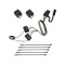 Trailer Tow Hitch For 16-18 Buick Envision Complete Package w/ Wiring and 2" Ball