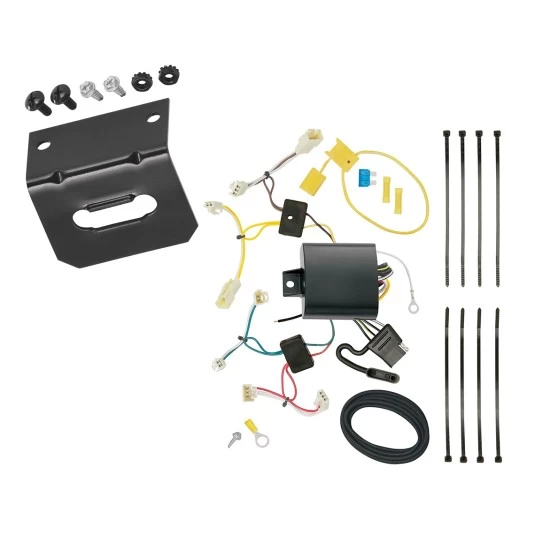 Plug and Play T-One Wiring Harness Connector 4-Flat Mounting Bracket Installation Instructions 118728 118144 Tekonsha Trailer Wiring and Bracket 2019 Toyota Yaris Sedan 17-20 iA 2016 Scion iA Plug Play 4-Flat Harness 16 17 18 19 20 2016 2017 2018 2019 2 Trailer Wiring and Bracket For 2019 Toyota Yaris Sedan 17-20 iA 2016 Scion iA Plug & Play 4-Flat Harness