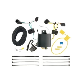 Trailer Tow Hitch For 16-19 Volkswagen Golf SportWagen 17-17 Golf Alltrack Complete Package w/ Wiring Draw Bar and 2" Ball