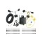 Trailer Tow Hitch For 16-19 Volkswagen Golf SportWagen 17-17 Golf Alltrack Complete Package w/ Wiring Draw Bar and 2" Ball