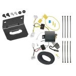 Trailer Wiring and Bracket For 16-25 Nissan Altima 4-Flat Harness Plug Play