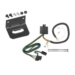 Trailer Wiring and Bracket For 17-27 Honda CR-V 4-Flat Harness Plug Play