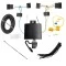 Trailer Hitch 7 Way RV Wiring Kit For 15-18 BMW X5 Plug Prong Pin Brake Control Ready