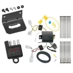 Trailer Wiring and Bracket w/ Light Tester For 17-22 KIA Niro 2022 Niro EV Plug & Play 4-Flat Harness