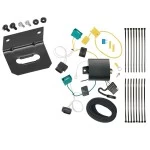 Plug and Play T-One Wiring Harness Connector 4-Flat Mounting Bracket 118750 118144 Tekonsha Trailer Wiring and Bracket 18-21 Chevy Equinox except Premier 4-Flat Harness Plug Play 18 19 20 21 2018 2019 2020 2021 Trailer Wiring and Bracket For 18-21 Chevy Equinox except Premier 4-Flat Harness Plug Play