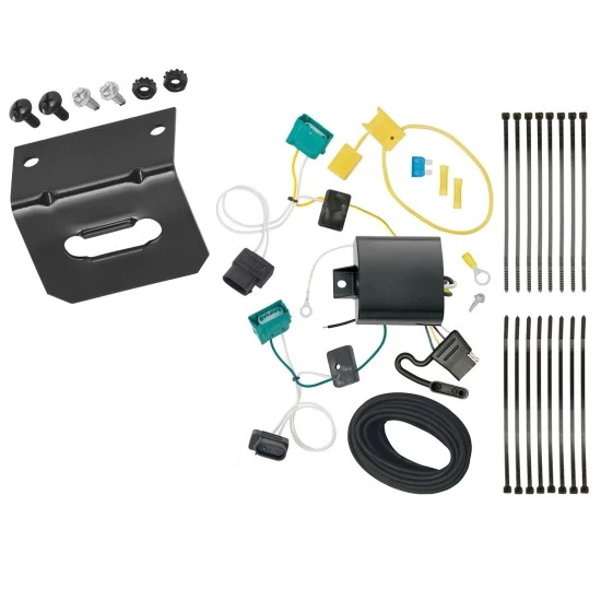 Plug and Play T-One Wiring Harness Connector 4-Flat Mounting Bracket 118750 118144 Tekonsha Trailer Wiring and Bracket 18-21 Chevy Equinox except Premier 4-Flat Harness Plug Play 18 19 20 21 2018 2019 2020 2021 Trailer Wiring and Bracket For 18-21 Chevy Equinox except Premier 4-Flat Harness Plug Play