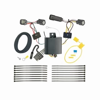Trailer Wiring and Bracket w/ Light Tester For 17-22 Chevy Trax w/ LED Taillights 4-Flat Harness Plug Play