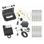 Trailer Wiring and Bracket w/ Light Tester For 17-26 Jeep Compass 2017 New Body Plug & Play 4-Flat Harness