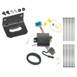 Trailer Wiring and Bracket For 18-26 Honda Odyssey 4-Flat Harness Plug Play