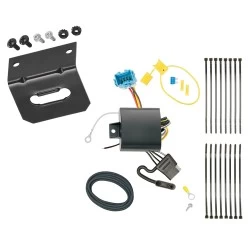 Trailer Wiring and Bracket For 18-26 Honda Odyssey 4-Flat Harness Plug Play