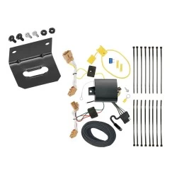 Trailer Wiring and Bracket For 18-25 Volkswagen Atlas Except Cross Sport Plug & Play 4-Flat Harness