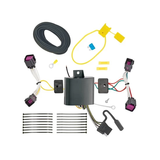 Trailer Tow Hitch For 17-19 Chevy Sonic Hatchback w/ Wiring Harness Kit