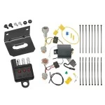 Trailer Wiring and Bracket w/ Light Tester For 17-19 Nissan Rogue Sport Plug & Play 4-Flat Harness