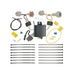 Trailer Wiring and Bracket w/ Light Tester For 17-19 Nissan Rogue Sport Plug & Play 4-Flat Harness
